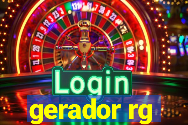 gerador rg